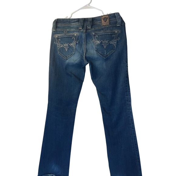 SANG REAL JEANS SIZE 28 - Picture 3 of 6